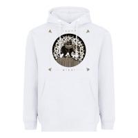 White caamp Heavyweight Hoodie - linhVisuals