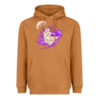 Meerkat techno astronaut electronic music rave festival raver t shirt Heavyweight Hoodie - linhVisuals