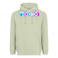 Matcha techno music t shirt Heavyweight Hoodie - linhVisuals