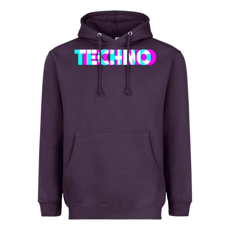 Techno Music T Shirt Heavyweight Hoodie by linhVisuals | Teevron