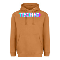 Meerkat techno music t shirt Heavyweight Hoodie - linhVisuals