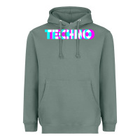 Sage techno music t shirt Heavyweight Hoodie - linhVisuals