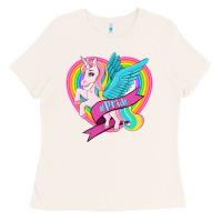 Bone pride lgbtq unicorn Ladies Tee - OliviaCreatesArt