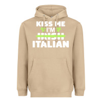 Mushroom kiss me im italian t  shirt kiss me i'm irish italian patriotic st pat Heavyweight Hoodie - linhVisuals