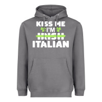 Storm kiss me im italian t  shirt kiss me i'm irish italian patriotic st pat Heavyweight Hoodie - linhVisuals