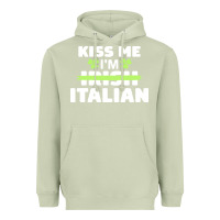Matcha kiss me im italian t  shirt kiss me i'm irish italian patriotic st pat Heavyweight Hoodie - linhVisuals