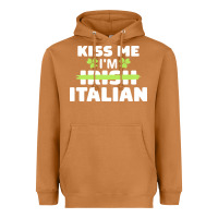 Meerkat kiss me im italian t  shirt kiss me i'm irish italian patriotic st pat Heavyweight Hoodie - linhVisuals