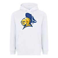 White Carleton College Heavyweight Hoodie - linhVisuals