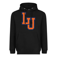 Black langston university lion Heavyweight Hoodie - linhVisuals