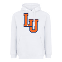 White langston university lion Heavyweight Hoodie - linhVisuals