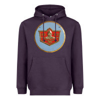 Plum desoto Heavyweight Hoodie - linhVisuals