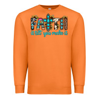 Carrot faith it till you make it Premium Sweatshirt - JahusDesignShop