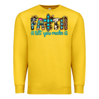 Lemon faith it till you make it Premium Sweatshirt - JahusDesignShop