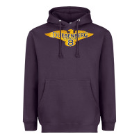 Plum duesenberg straight Heavyweight Hoodie - linhVisuals