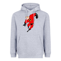 Heather Grey incredibles Heavyweight Hoodie - linhVisuals