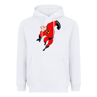 White incredibles Heavyweight Hoodie - linhVisuals