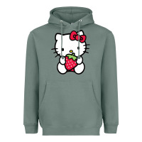 Sage kitty Heavyweight Hoodie - linhVisuals