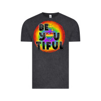 Vintage Black Be you tiful pride Vintage Tee - FaDigitalArtStudio