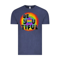 Vintage Denim Be you tiful pride Vintage Tee - FaDigitalArtStudio