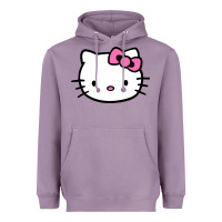 Lavender kitty Heavyweight Hoodie - linhVisuals