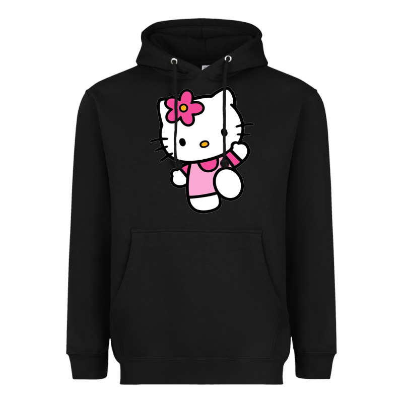 Kitty Heavyweight Hoodie by linhVisuals | Teevron