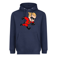 Navy incredibles Heavyweight Hoodie - linhVisuals