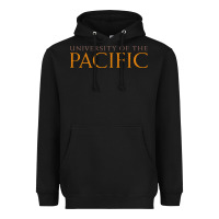 Black The university of the pacific Heavyweight Hoodie - linhVisuals