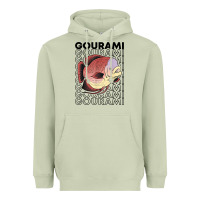 Matcha giant gourami fish 80's monster fish keeper tropical fish t shirt Heavyweight Hoodie - linhVisuals
