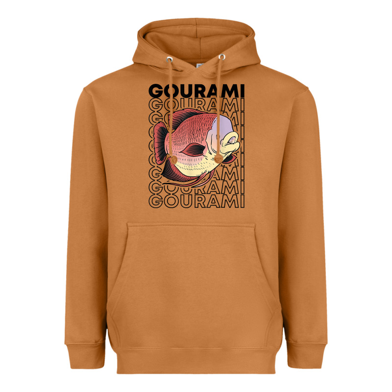Giant Gourami Fish 80's Monster Fish Keeper Tropical Fish T Shirt Heavyweight Hoodie by linhVisuals | Teevron