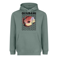 Sage giant gourami fish 80's monster fish keeper tropical fish t shirt Heavyweight Hoodie - linhVisuals