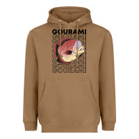 Toasted Coconut giant gourami fish 80's monster fish keeper tropical fish t shirt Heavyweight Hoodie - linhVisuals