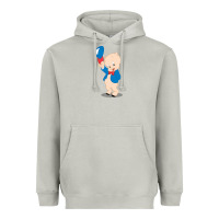 Moon Dust porky pig Heavyweight Hoodie - linhVisuals