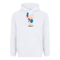 White porky pig Heavyweight Hoodie - linhVisuals