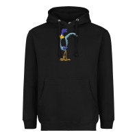 Black road runner Heavyweight Hoodie - linhVisuals