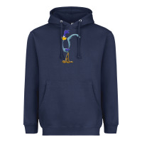 Navy road runner Heavyweight Hoodie - linhVisuals