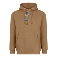 Toasted Coconut road runner Heavyweight Hoodie - linhVisuals