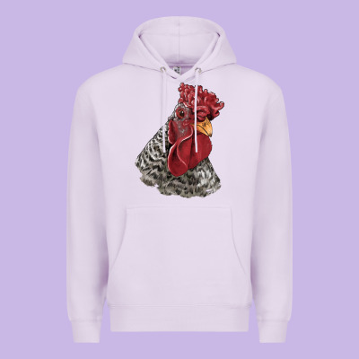 Dominique Rooster Head Premium Hoodie Designed By Lillyallendesigns