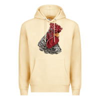 Pina Colada dominique rooster head Premium Hoodie - LillyAllenDesigns