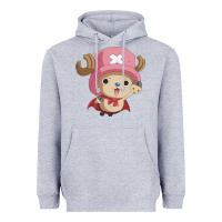 Heather Grey one piece Heavyweight Hoodie - linhVisuals