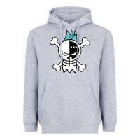 Heather Grey one piece Heavyweight Hoodie - linhVisuals