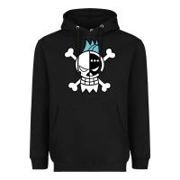 Black one piece Heavyweight Hoodie - linhVisuals