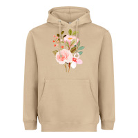 Mushroom Bouquet Floral Heavyweight Hoodie - linhVisuals