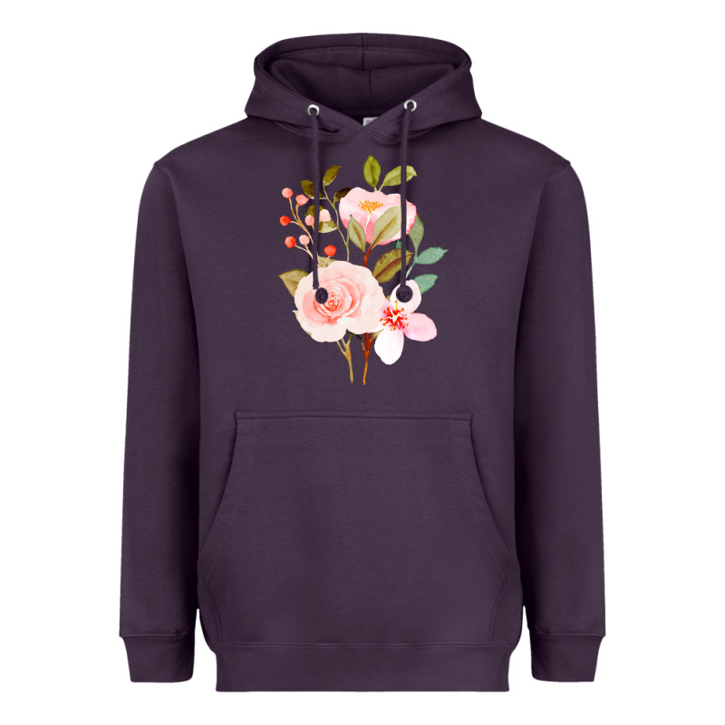 Bouquet Floral Heavyweight Hoodie by linhVisuals | Teevron