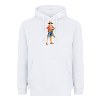 White one piece Heavyweight Hoodie - linhVisuals