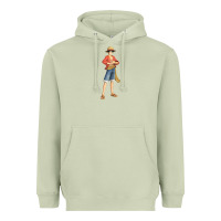 Matcha one piece Heavyweight Hoodie - linhVisuals
