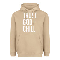 Mushroom trust god and chill tee vintage pullover hoodie Heavyweight Hoodie - linhVisuals