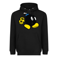 Black bomb Heavyweight Hoodie - linhVisuals