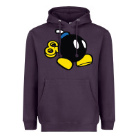 Plum bomb Heavyweight Hoodie - linhVisuals