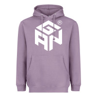Lavender Gancube Heavyweight Hoodie - linhVisuals