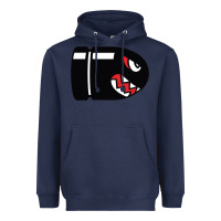 Navy bullet bill Heavyweight Hoodie - linhVisuals